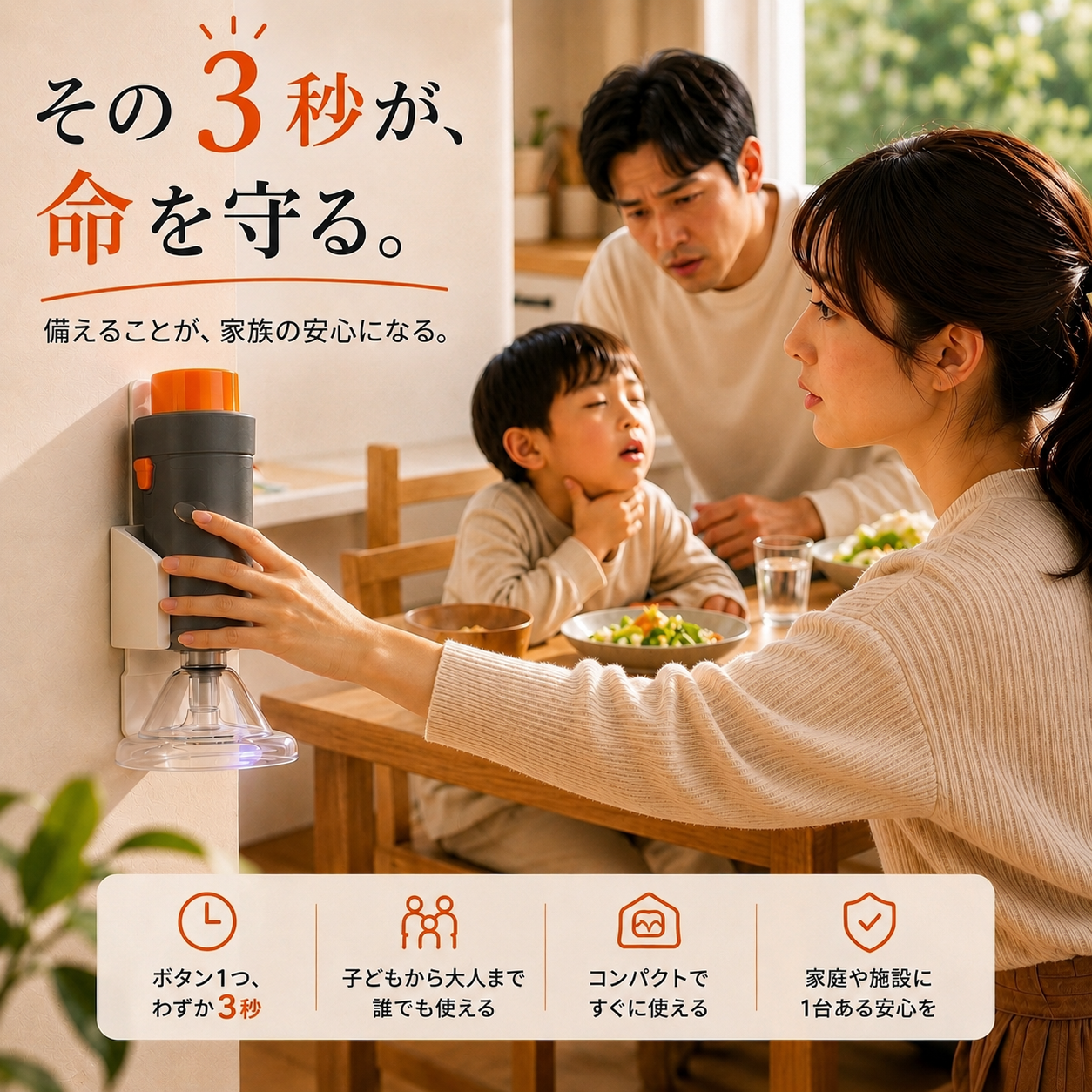 Sonmol™ 窒息解除装置