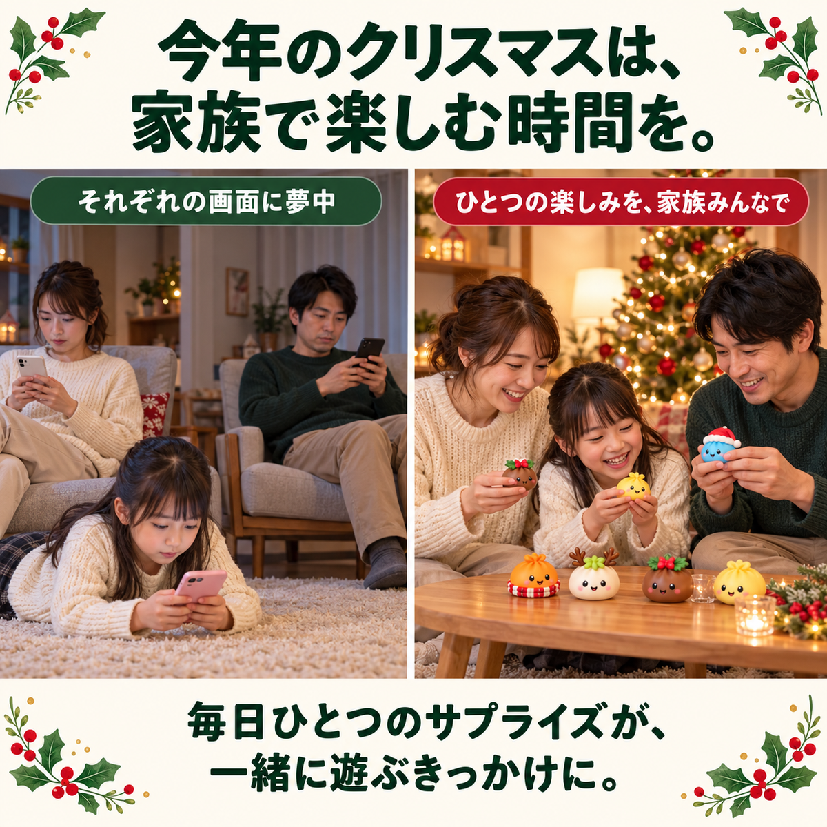 Dumpling クリスマス・スクイーズ